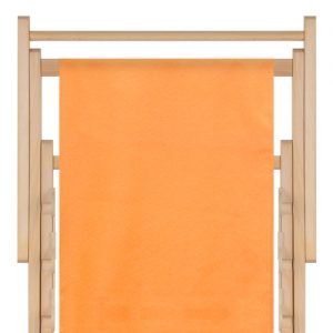 strandstoel polyester orange