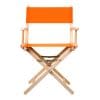 regisseurstoel hout oranje