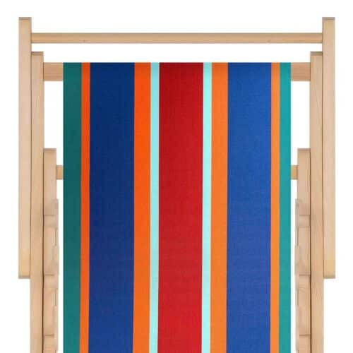 Houten strandstoel Les Planches - Sunbrella